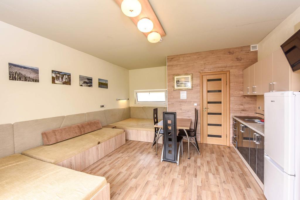 Apartamentai Trys Pusys Šventoji Dış mekan fotoğraf