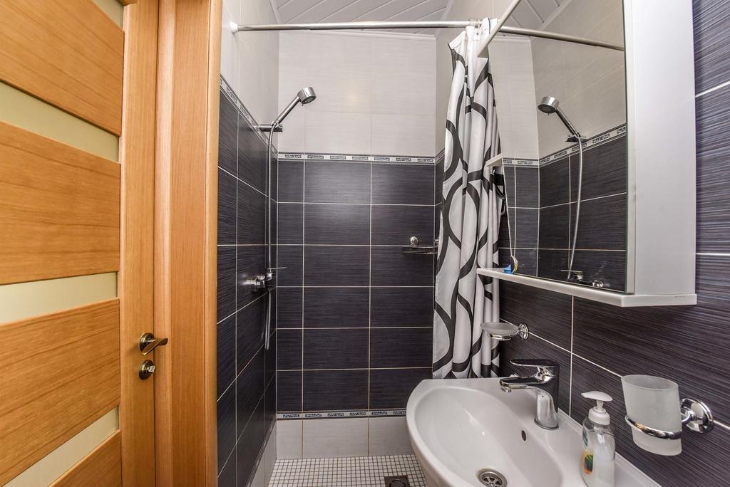Apartamentai Trys Pusys Šventoji Dış mekan fotoğraf