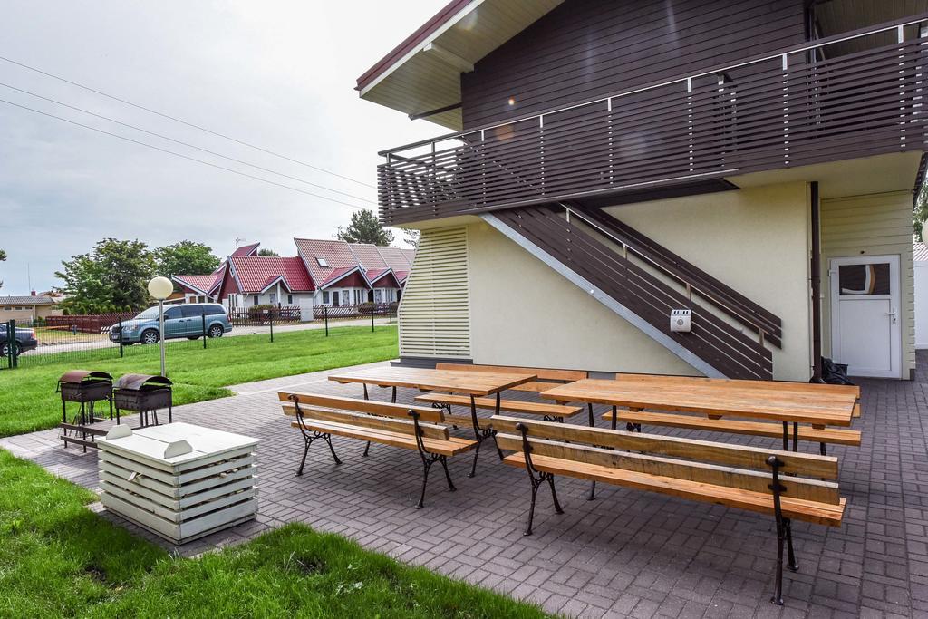 Apartamentai Trys Pusys Šventoji Dış mekan fotoğraf